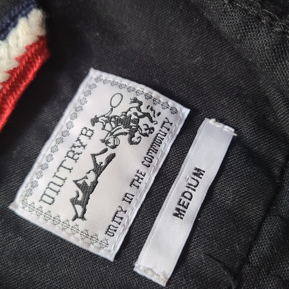 Black knit pocket button down - Picture 4 of 5